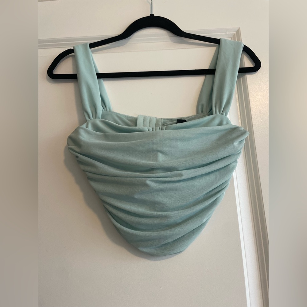 Windsor mint green corset top